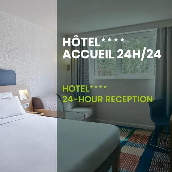 Vue de l’établissement B&B HOTEL Cergy Port 4 étoiles