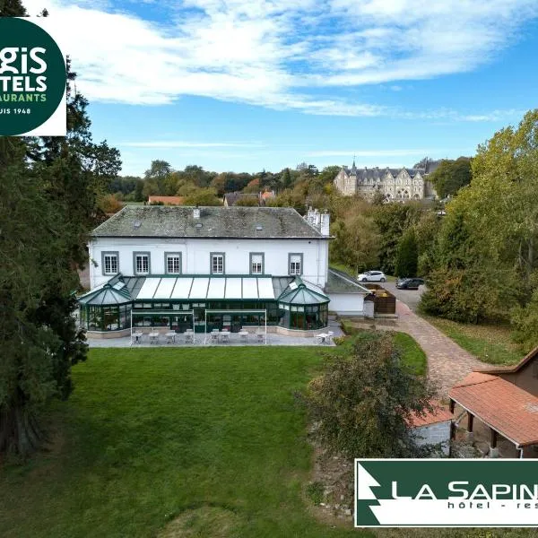 Vue de l’établissement Logis - Hotel Restaurant La Sapinière - Proche Saint Omer