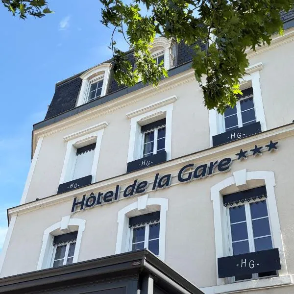 Vue de l’établissement Hôtel de la Gare - Restaurant Bistro Quai