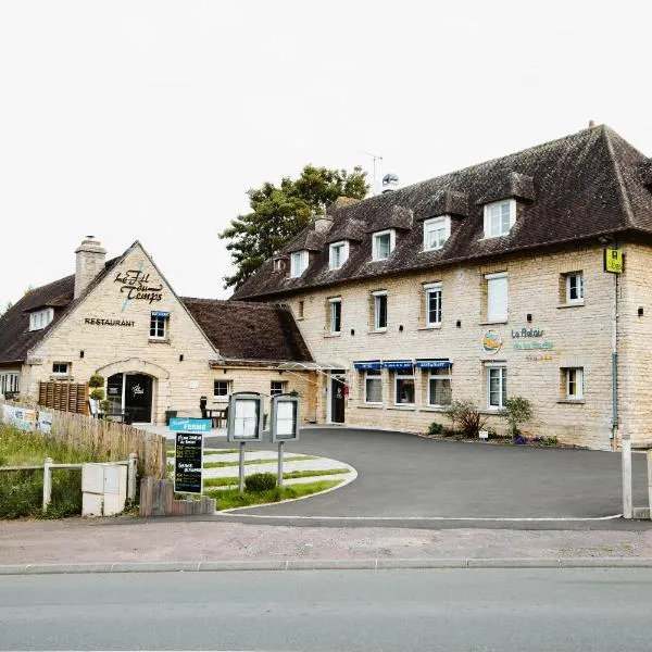 Vue de l’établissement Logis Hotel Le Relais De La Poste Restaurant Le Fil du Temps
