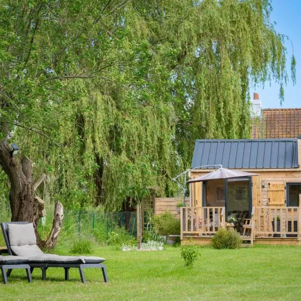 Vue de l’établissement Tiny house avec jacuzzi en option au coeur du marais