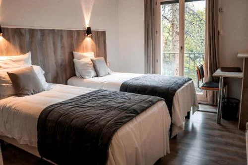Chambre — Logis Hotel-restaurant Les Glycines